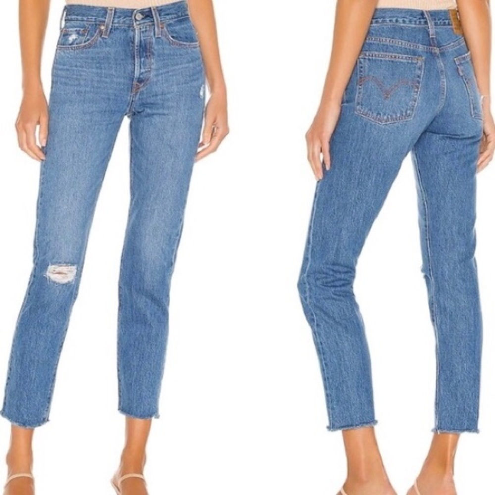 LEVI'S Wedgie Icon Fit High Waist Straight Leg Jeans Size 29